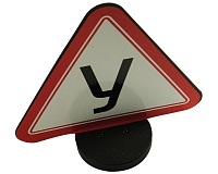 Знак "У-10" на магните двусторонний