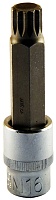 Головка (1/2";L=100mm) со вставкой SPLINE M 16 "Professional"  АвтоDело