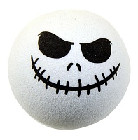 Насадка декор. на антенну "Хэллоуин страшила (белая)"