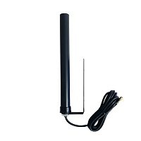 Антенна "АНТЕЙ-2600" RP SMA (10 dB) 5м. моб.связи GSM/3G,WiFi,LTE(4G) на кронштейне