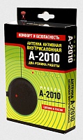 Антенна "АНТЕЙКО" А-2010 активная для дальнего приема УКВ, АМ, FM + два режима город/трасса