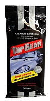 СалфеткиTop Geer №30 влажные для стёкол, зеркал,фар (16шт.)