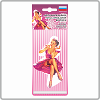 Ароматизатор "Девушки" ПинаКолада (тип Ёлочка) (уп. 25 шт)