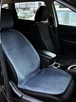 Накидка на сиденье "ЛИПУЧКА" (серый) передние (2шт.)