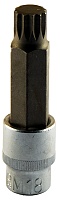 Головка (1/2";L=100mm) со вставкой SPLINE M18 "Professional"  АвтоDело