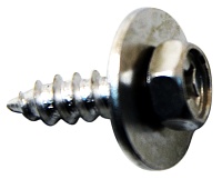 Саморез 02008 L-6 мм., D-20 ,Ds-20мм.(100шт.) (под отвертку+ключ)