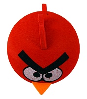 Насадка декор. на антенну "Angry Birds красный (птичка)"