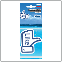 Ароматизатор "Лайк" Океан (тип Ёлочка) (уп. 25 шт)