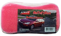 Губка для мойки авто. "ВОСЬМЕРКА" пористая (уп-ка50шт) 210х110х50 мм.