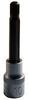 Головка (1/2";L=100mm) со вставкой SPLINE M10 "Professional"  АвтоDело