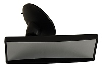 Зеркало "Дебют" черное, на присоске (12*5см.) Москва