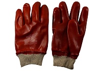 Перчатки х/б маслобензиностойкие с полным ПВХ покрытием