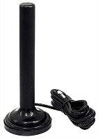 Антенна "АНТЕЙ-909М" SMA (5,5 dB) 3м. моб.связи GSM/3G на магните  (кор.50 шт.)