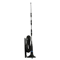 Антенна "АНТЕЙ-713" SMA (3катушки, 9 dB, аналог 902) 3м. моб.связи GSM 900/1800 на кронштейне