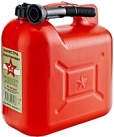 Канистра пластиковая для тех.жидкостей MBK-10L красная 10л (уп-ка 16 шт.)